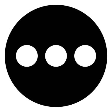 menü sembolü vektör çizimi beyaz arkaplanda izole edildi