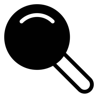 Beyaz arkaplanda izole edilmiş sembol vektör çizimi ara