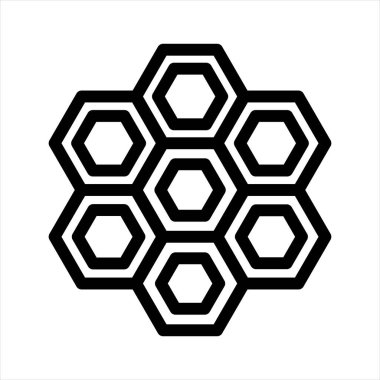 bal çizgisi simgesi çizimi beyaz arkaplanda izole edildi