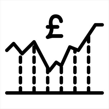 bilgi çizgisi simgesi vektör çizimi beyaz arkaplanda izole edildi