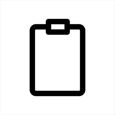 Pano satır simgesi vektör çizimi beyaz arkaplanda izole edildi