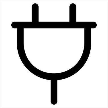 Beyaz arkaplan üzerinde izole edilmiş çizgi ikon vektör illüstrasyonu