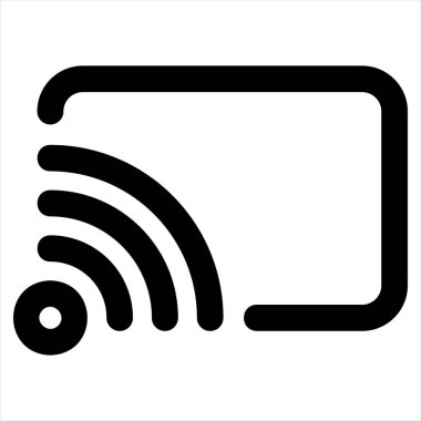 döküm çizgisi simgesi çizimi beyaz arkaplanda izole edildi