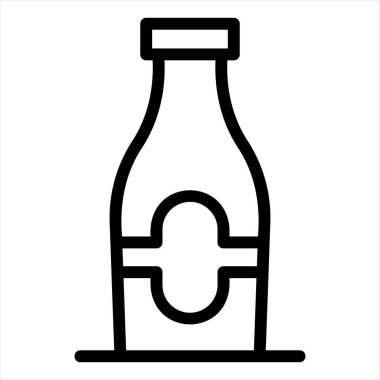 Sos çizgisi simgesi çizimi beyaz arkaplanda izole edildi