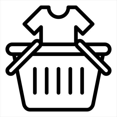 Araç çizgisi simgesi çizimi beyaz arkaplanda izole edildi