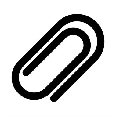 Beyaz arkaplanda izole edilmiş glyph ikon vektör illüstrasyonunu ekle