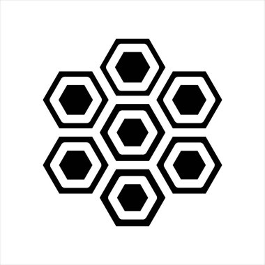 bal kabartma simgesi vektör çizimi beyaz arkaplanda izole edildi