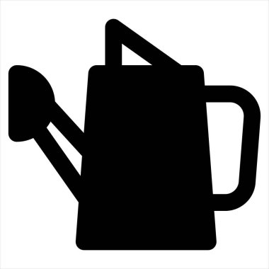 Bahçe sembolü vektör illüstrasyonu beyaz arkaplanda izole edildi