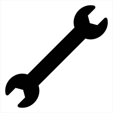 anahtarlar glyph simge vektör illüstrasyonu beyaz arkaplanda izole