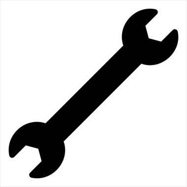 Beyaz arkaplanda izole edilmiş simge vektör illüstrasyonu araçları