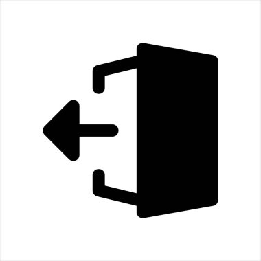 Beyaz arkaplanda izole edilmiş sembol vektör illüstrasyonunu imzala