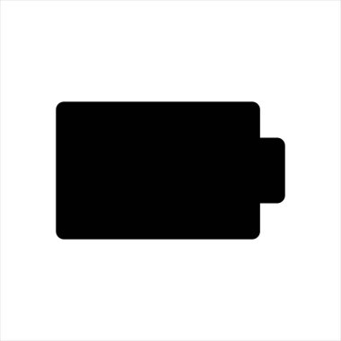 pil simgesi vektör çizimi beyaz arkaplanda izole edildi