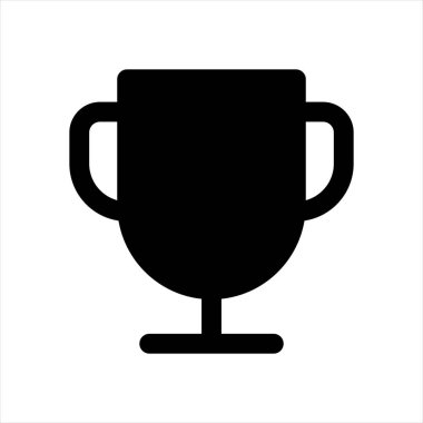 Galibiyet sembolü vektör çizimi beyaz arkaplanda izole edildi