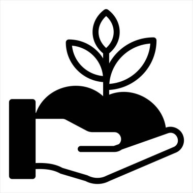 Beyaz arkaplanda glyph ikon vektör çizimi izole edildi