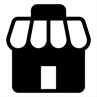 beyaz arkaplanda izole edilmiş glyph ikon vektör illüstrasyonunu kaydet