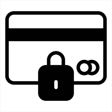 kredi sembolü vektör çizimi beyaz arkaplanda izole edildi