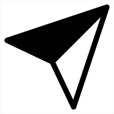 Beyaz arkaplanda izole edilmiş sembol vektör illüstrasyonunu paylaş