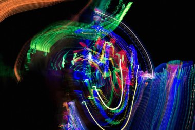 Renkli soyut bulanık arkaplan