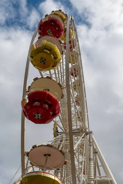 Ferris Wheel Fairground View — Stock Photo, Image