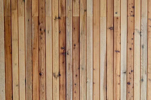 木製のボードで作られた壁 — ストック写真