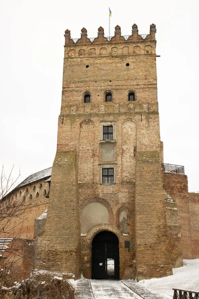 Любартский Замок Верхний Замок Старом Городе Луцке Упоминается Летописях 1085 — стоковое фото
