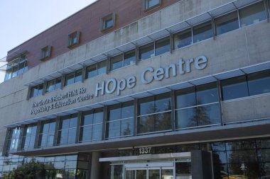 Vancouver, Kanada - 12 Temmuz 2022: The Greta ang Robert H.N. 'nin yapımı. Ho Phychiatry ve Eğitim Merkezi. Umut Merkezi