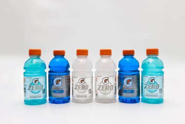 27 Ocak 2023. Spartanburg, SC USA. Susuz kalmamak için Gatorade spor içeceği elektrolit içerir..