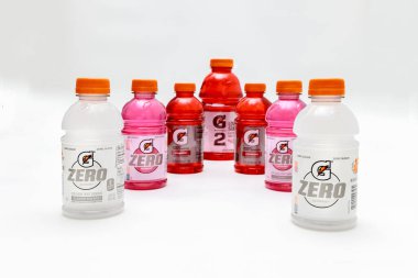 27 Ocak 2023. Spartanburg, SC USA. Gatorade spor içeceğiyle susuz kalmamak kolaydır..