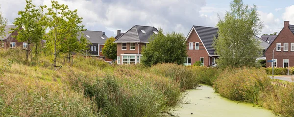 Natuureiland Oostergast Zuidhorn Gemeente Westerkwartier Groningen Provincie Nederland — Stockfoto