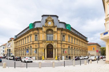 Meiningen, Almanya - 15 Eylül 2022: Meiningen Franconia Bölgesi, Almanya