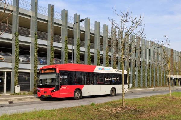 Den Bosch Pays Bas Février 2023 Green Sustainable Parking Transferium — Photo