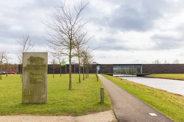 Херенвен Нидерланды Февраля 2023 Года Усадьба Парк Ораньеуд Музеем Бельведере — стоковое фото