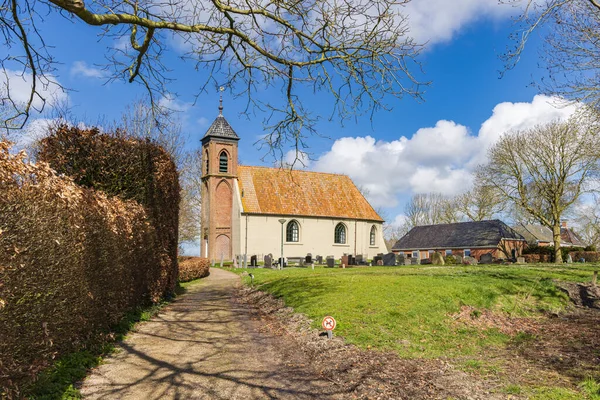 View Little Village Dorkwerd Municipallity Groningen Netherlands — Stock Photo, Image