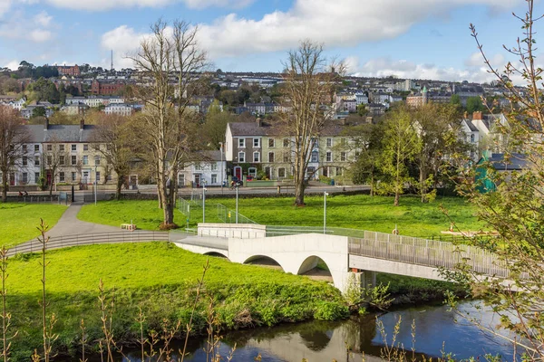 Eingang Und Brücke University College Cork Munster Provinz Irland Europa — Stockfoto