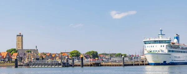 Terschelling Países Bajos Junio 2023 Barco Ferry Frisia Puerto West —  Fotos de Stock