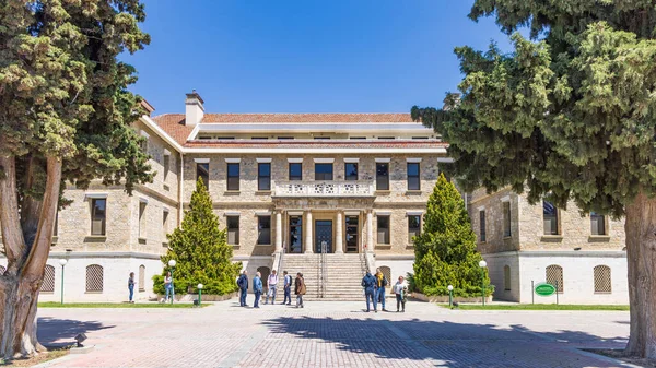 Salónica Grécia Abril 2023 Edifício Principal Biblioteca American Farm School — Fotografia de Stock