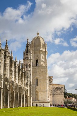 Hieronymus Manastırı, tourits Belem Lizbon, Portekiz için popüler bir yer