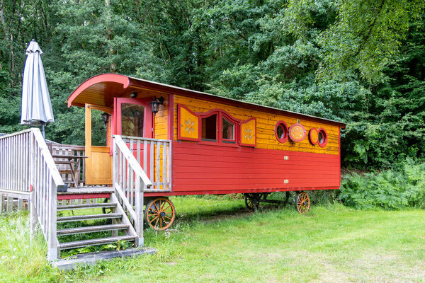 Крошечные домики для отдыха в кемпинге