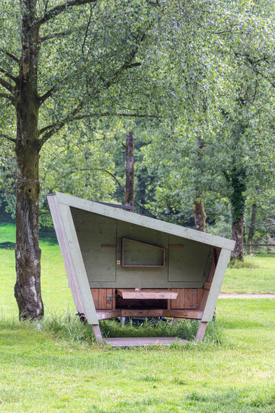 Крошечные домики для отдыха в кемпинге