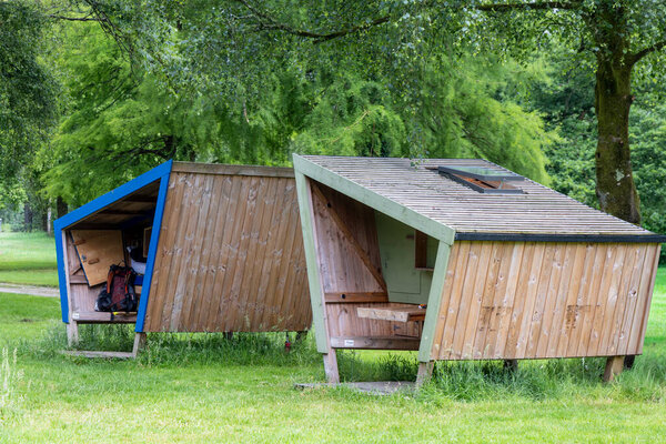 Крошечные домики для отдыха в кемпинге