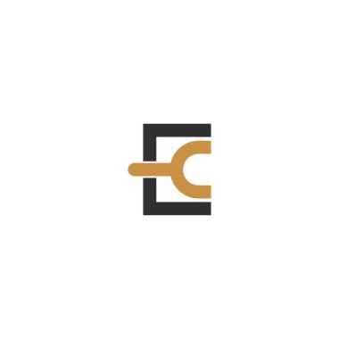 EY, YE, E AND Y Abstract initial monogram letter alphabet logo design