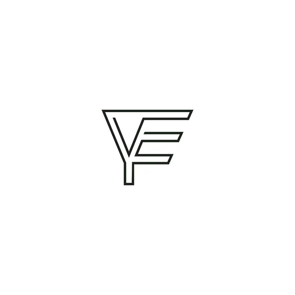 Abstract Initial Monogram Letter Alphabet Logo Design — Vettoriale Stock