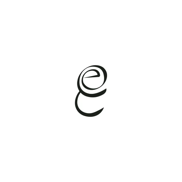 Abstract Initial Monogram Letter Alphabet Logo Design — ストックベクタ