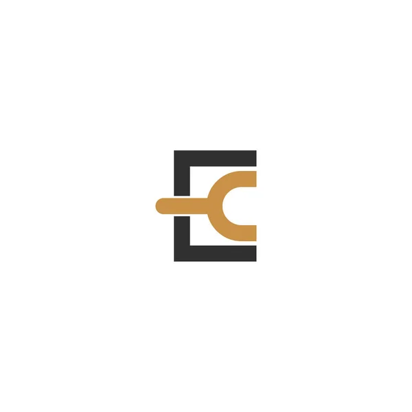 Abstract Initial Monogram Letter Alphabet Logo Design — Διανυσματικό Αρχείο