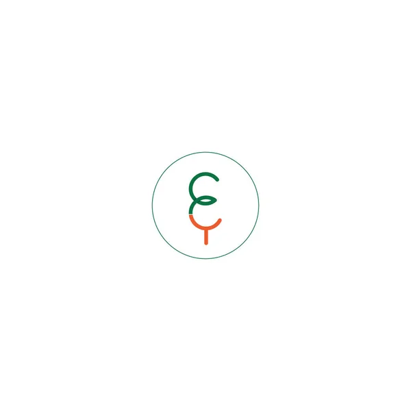 Alphabet Initials Logo — стоковий вектор