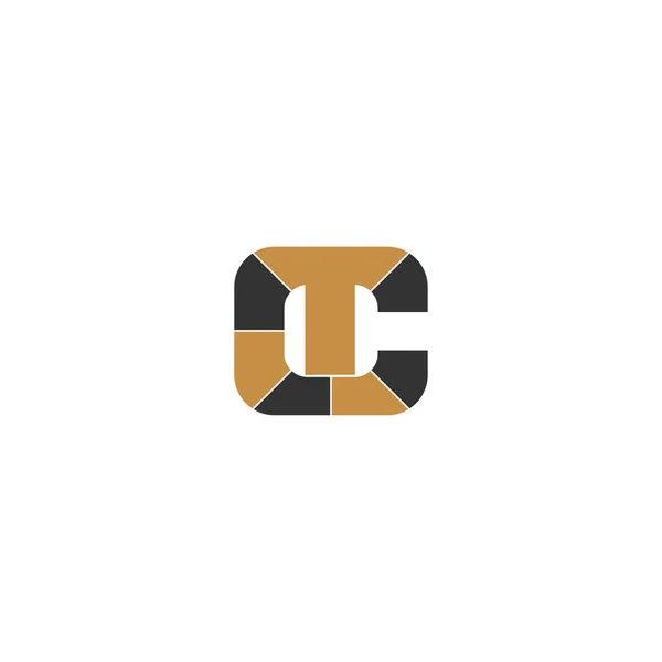 Logotipo Inicial Del Alfabeto — Vector de stock