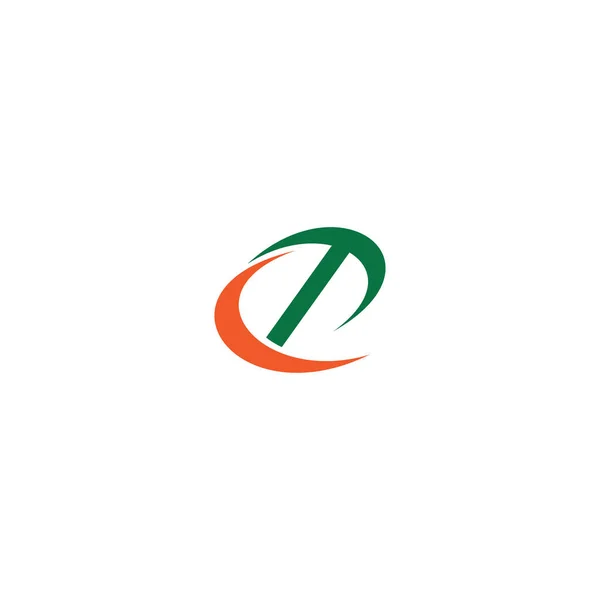 Alphabet Initials Logo — 스톡 벡터