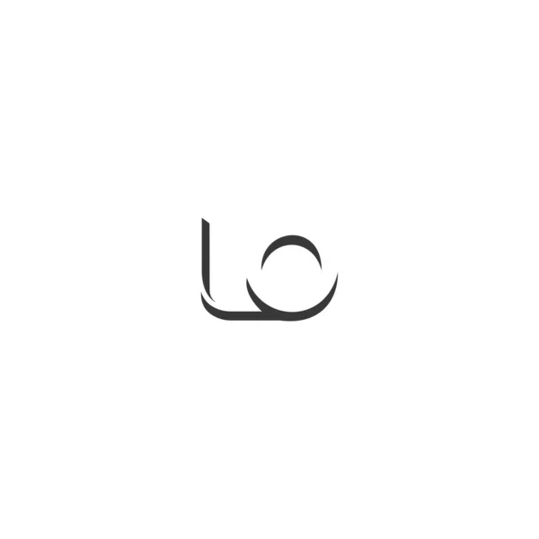 Алфавитные Буквы Initials Monogram Logo — стоковый вектор