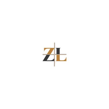 Alfabe harfleri Baş harfleri: Monogram logosu LZ, ZL, Z ve L