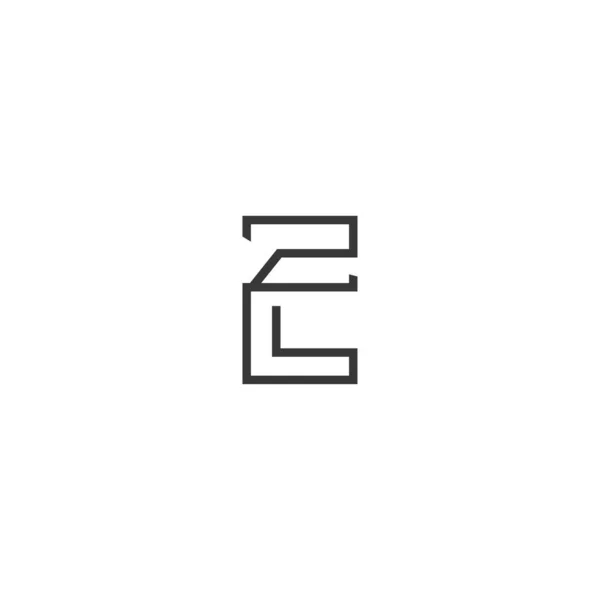 Alfabeto Logotipo Inicial —  Vetores de Stock